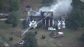 Firefighter injured battling blaze at Prince George's County home