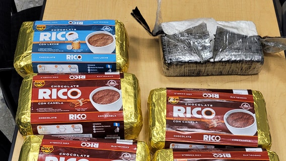 $900K of cocaine found in hot cocoa at Dulles airport