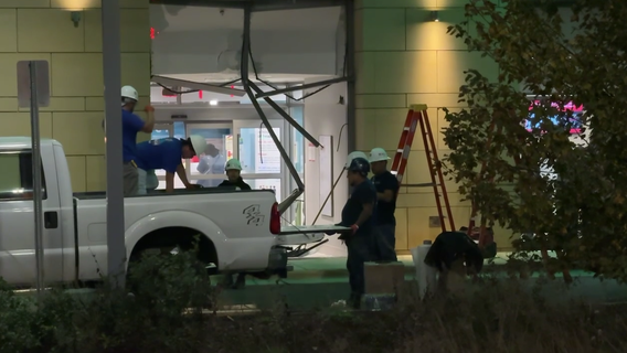WATCH: Car crashes into UMD hospital