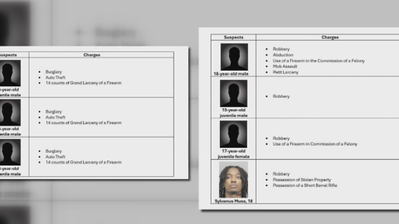 Police searching for teens accused of robbing Fairfax County gun store