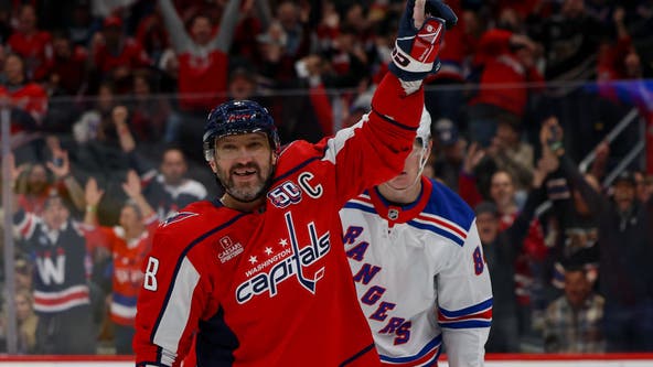 Capitals' Alex Ovechkin closing in on Gretzky's 894 goals record