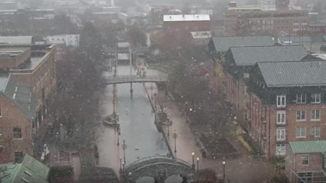 LIVE WEBCAMS: Snow falls in Maryland, DC