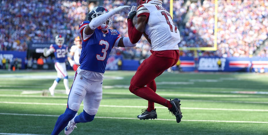 In best start since 1996, Daniels leads Commanders to 27-22 win over Giants