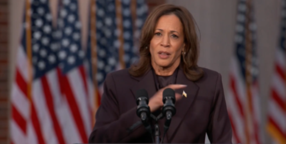 Harris speaks from Howard after loss to Trump: 'I concede this election, I do not concede the fight'