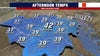 Chilly, breezy Monday in DC region; Rain/snow showers possible later this week