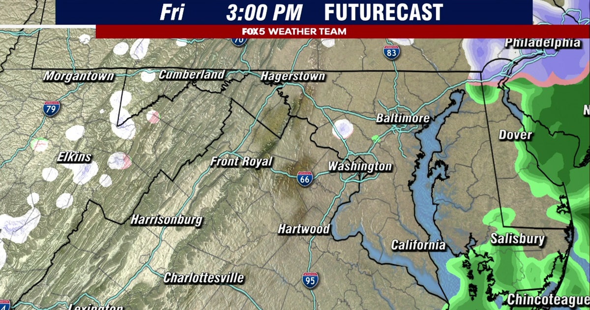 DC weather: Snow flurries possible Friday; bitter cold blast as winter ...
