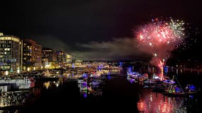 WATCH: Holiday Boat Parade at The Wharf in Washington, DC