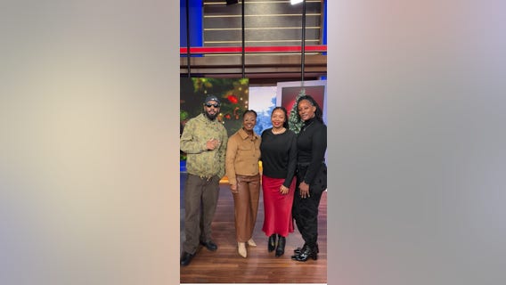 Brent Faiyaz and Baltimore Raven's Nathaniel Wiggins give back to Maryland youth for the holidays