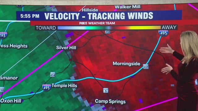 Severe storms slam parts of DC, Maryland