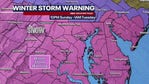 DC snow forecast: Heavy snowfall moving across the DMV; Winter Storm Warning in effect