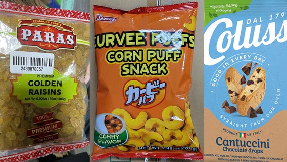 FDA recalls: Raisins, chocolate chip cookies, corn puffs hit with safety alerts