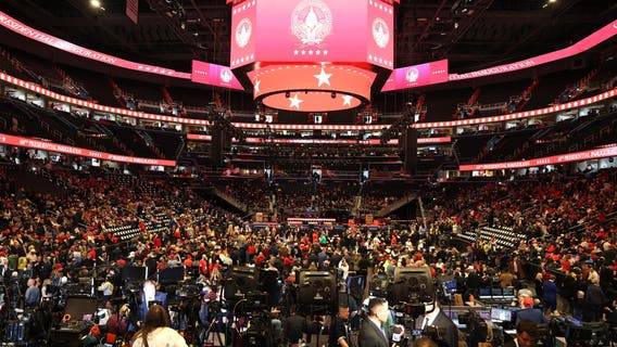 WATCH LIVE: Trump hosts presidential parade from Capital One Arena
