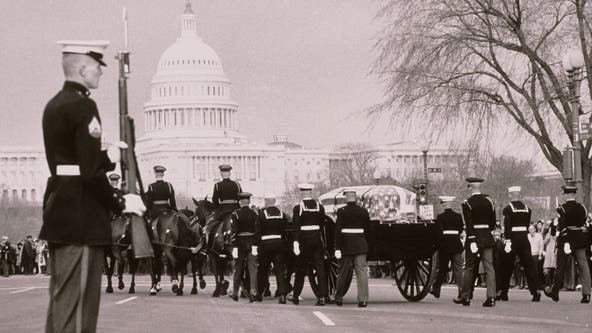 What happens during a presidential funeral and a look back at past funerals