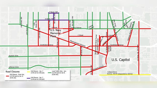 Jimmy Carter funeral: Road closures, parking restrictions, and Metro changes for January 9