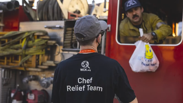 World Central Kitchen provides relief to LA wildfire victims