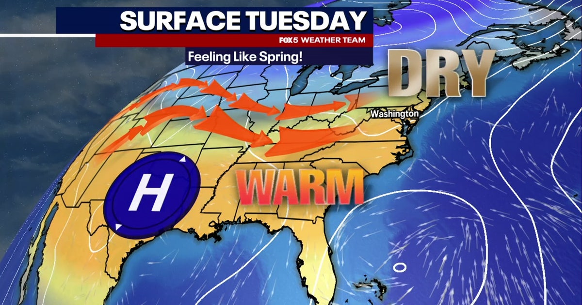 Springlike temps across DC region Tuesday | FOX 5 DC