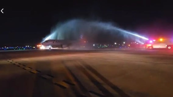 VIDEO: Body of flight attendant in DC plane crash honored in Charlotte