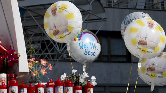 Pope Francis shares message from hospital: 'Thank you for your prayers'