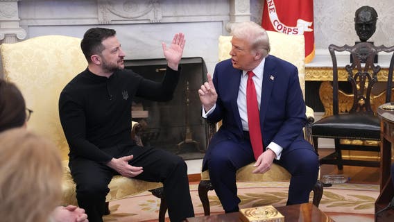 President Donald Trump and Zelenskyy's heated moments during White House meeting