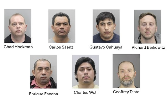 Fairfax County police bust 7 sexual predators in undercover operation