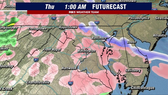 DC weather: Wintry mix could bring rain, snow, and sleet later this week