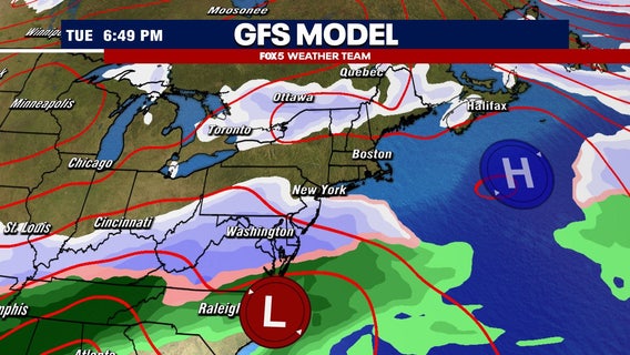 DC snow forecast: ‘Growing confidence’ for accumulating snow next week