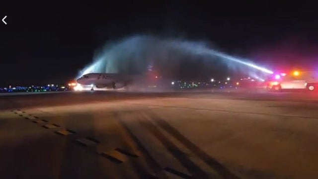 VIDEO: Body of flight attendant in DC plane crash honored in Charlotte