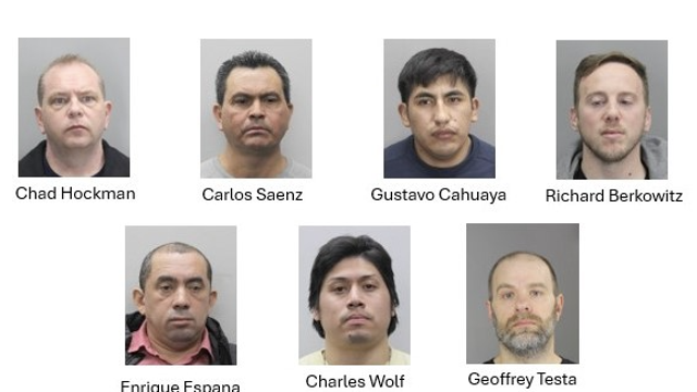 Fairfax County police bust 7 sexual predators in undercover operation