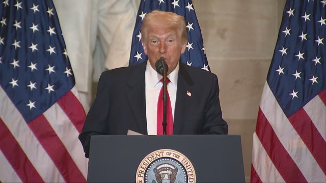 President Trump speaks at National Prayer Breakfast