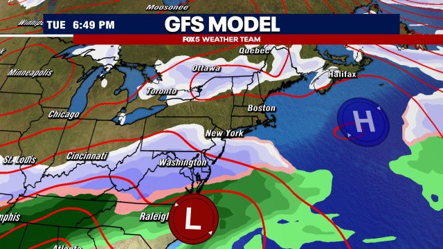 DC snow forecast: ‘Growing confidence’ for accumulating snow next week