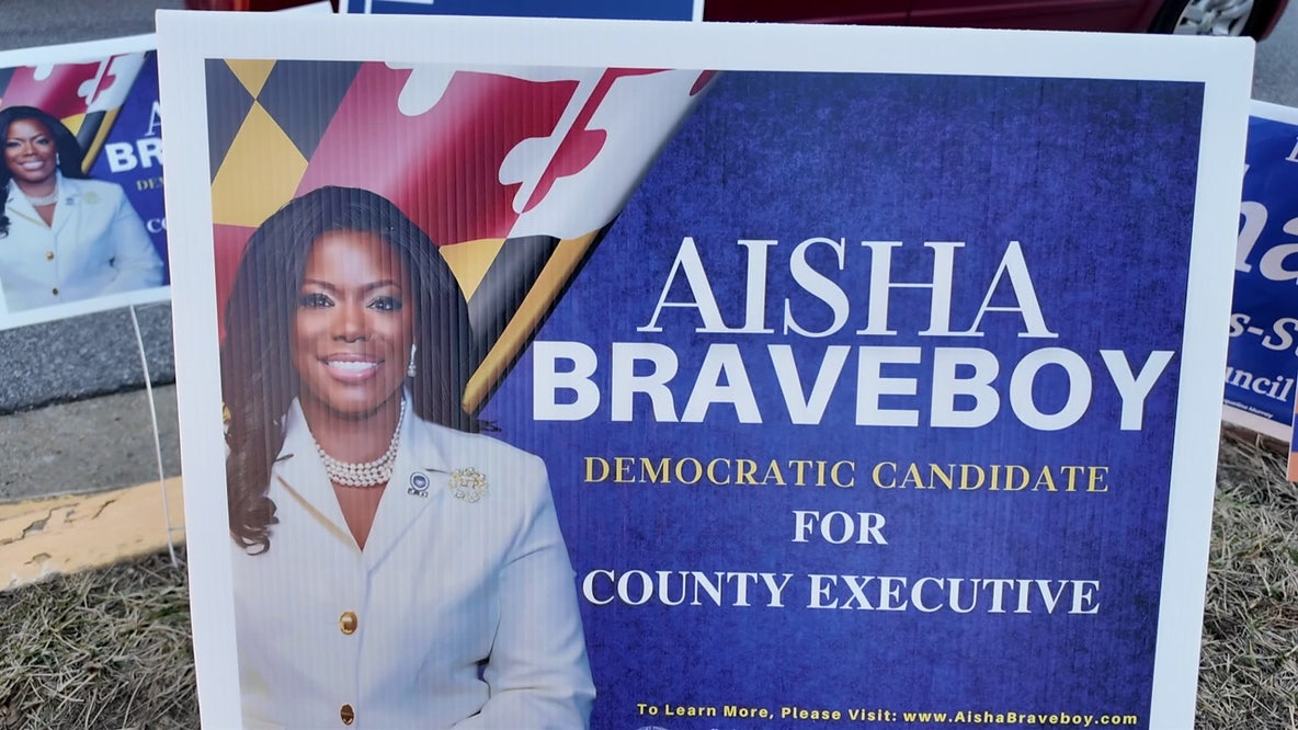 Aisha Braveboy claims victory in Democratic primary for Prince George’s County Executive