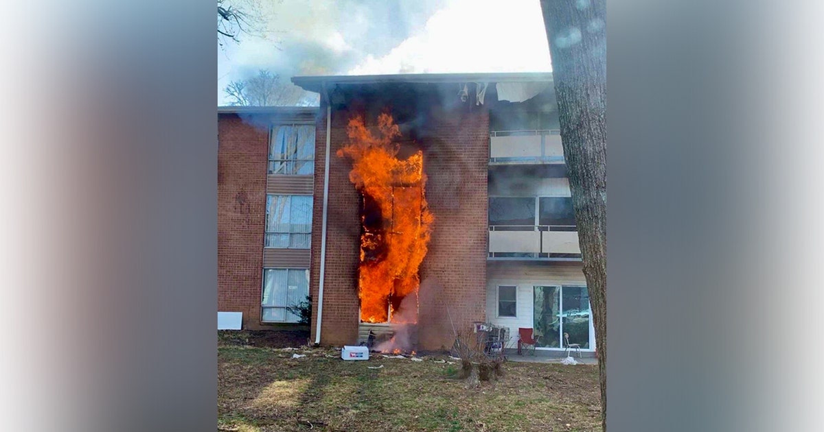 2 hospitalized, 7 rescued from Prince George’s County apartment fire ...