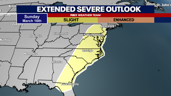 Coastal flood and wind advisory issued in DC region