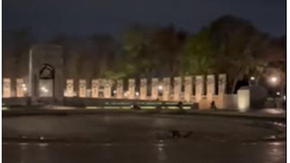 WATCH: Dirt bikes, ATVs at World War II Memorial in DC