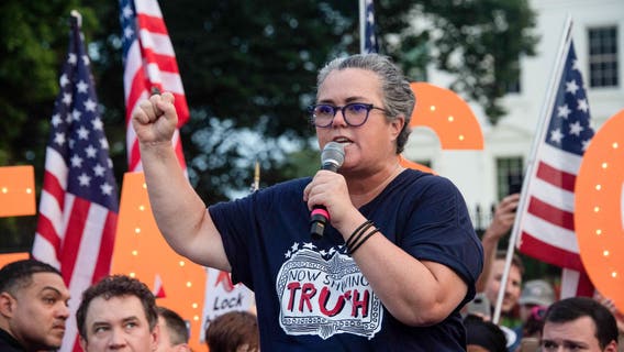 Trump says 'You're better off not knowing her' in reference to Rosie O'Donnell