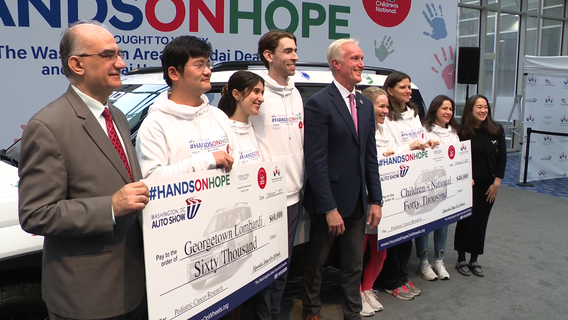 $100K in pediatric cancer research grants donated to local hospitals