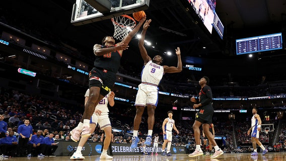 Maryland Terps fall to top-seeded Florida in Sweet 16 round of March Madness tournament