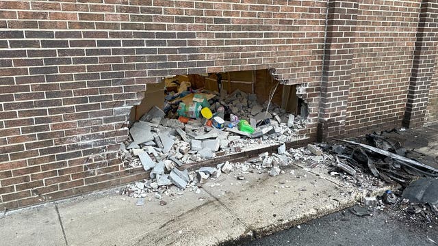 Vehicle struck Maryland building, driver pronounced dead: police