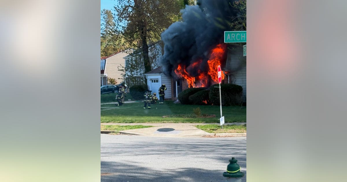 6 firefighters hospitalized after battling Maryland house fire | FOX 5 DC