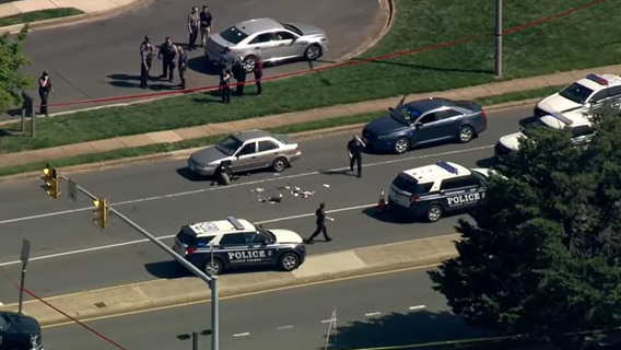 Suspect dead after 2 officers shot during traffic stop in Fairfax County, police say