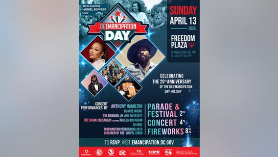 Celebrate the 20th anniversary of DC Emancipation Day