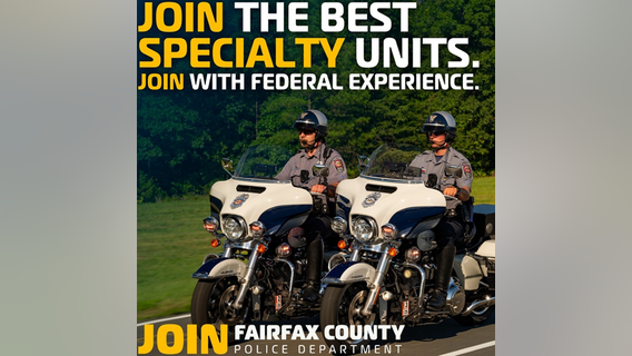 $15k hiring bonus, Fairfax County police launch dedicated recruitment initiative due to federal layoffs