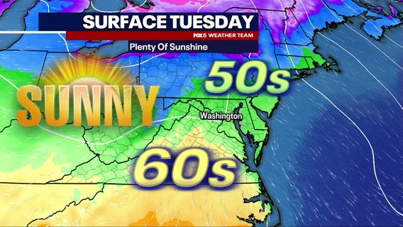 DC weather: Cooler Tuesday after storms sweep across DC region