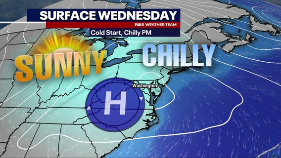 DC weather: Freeze Warning in effect Wednesday morning as temperatures plunge