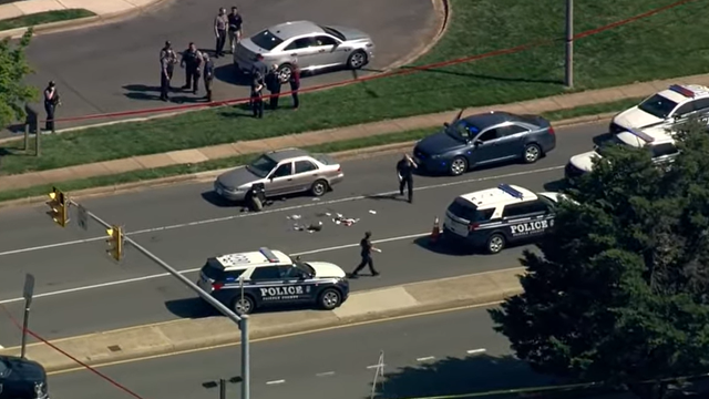 Suspect dead after 2 officers shot during traffic stop in Fairfax County, police say