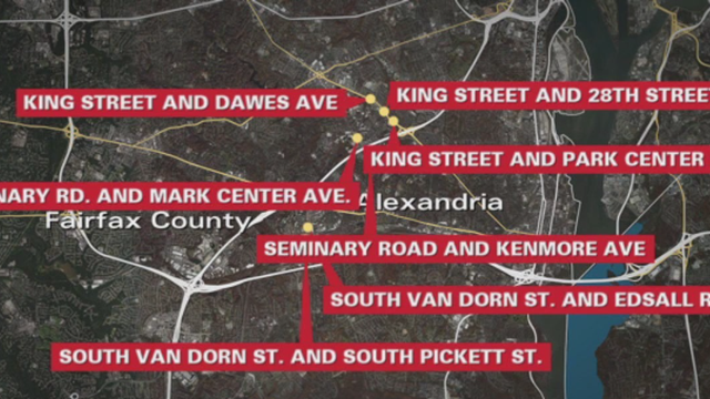 Alexandria leaders work to improve safety at 7 dangerous intersections