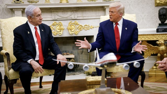 WATCH: Trump, Netanyahu discuss tariffs, Iran nuclear program, Israel-Hamas war