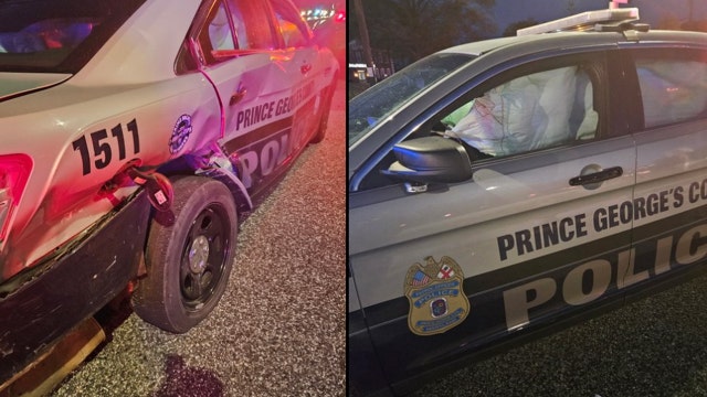Officer struck by alleged drunk driver in Prince George’s County