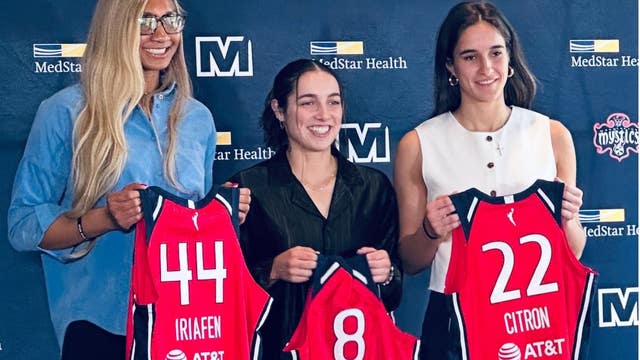 WNBA Draft: Washington Mystics welcomes 3 new players to the team