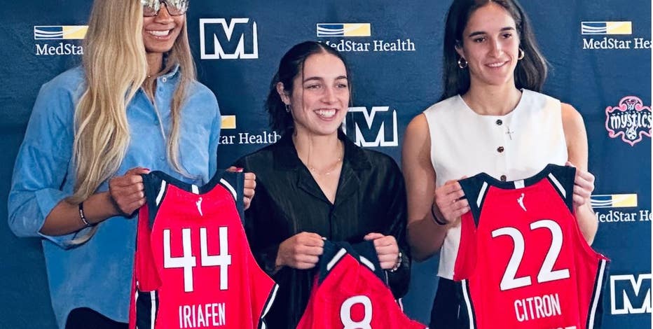 WNBA Draft: Washington Mystics welcomes 3 new players to the team